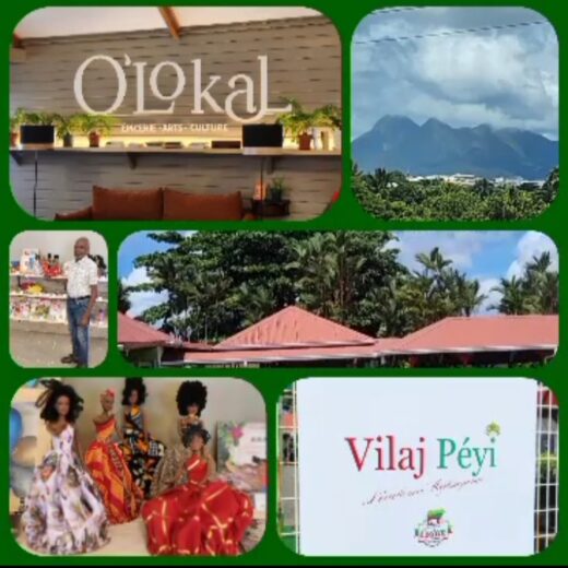 Au village Péyi au Lamentin Martinique ferme périne , les poupées d'Indi vous attendent